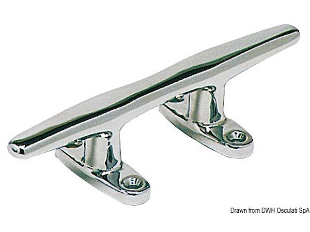 Bitta ovale Hollow inox 200 mm