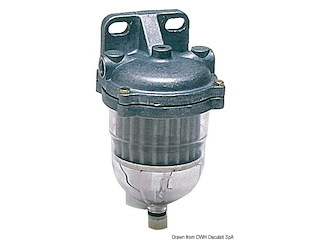 Filtro decantatore per gasolio 130-400 l/h