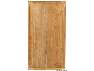 Tavolo teak pieghevole 70x64 cm