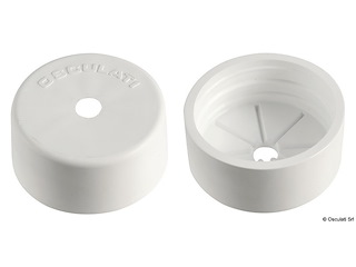 Tappo in plastica per tubo bianco 16.104.39