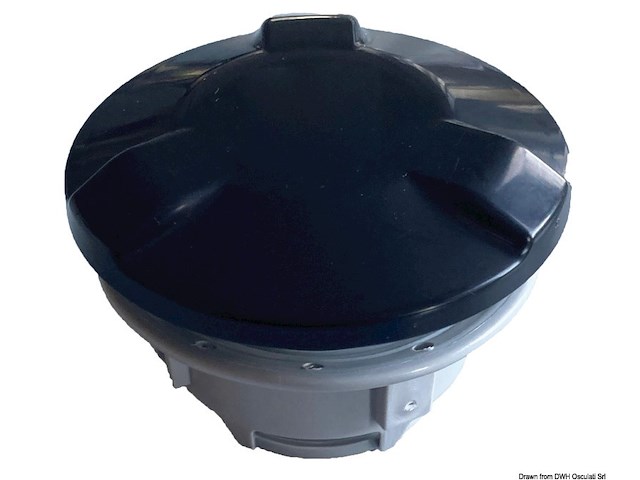 Valvola di gonfiaggio core sostituibile Nera