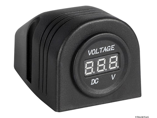 Voltmetro digitale 8/32 V su piano