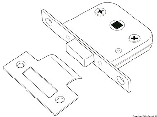 Serratura senza blocco