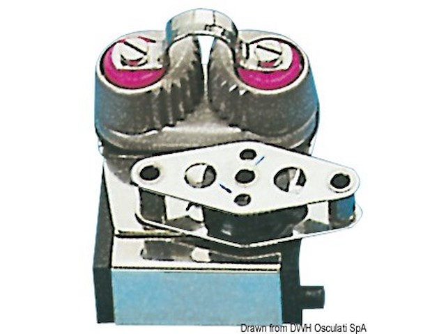 Terminale con bozzello e strozzascotte