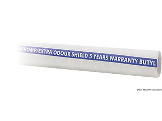 Tubo anti odore W.C da 51mm bobina da 40 MT