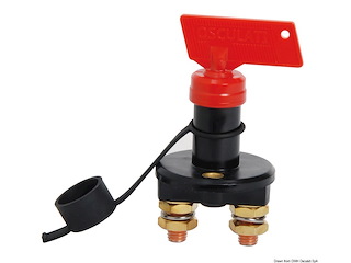 Staccabatteria tecnopolimero nero 100 A