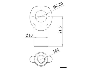 Testine in inox piatte x 38.009.xx / 38.010.xx