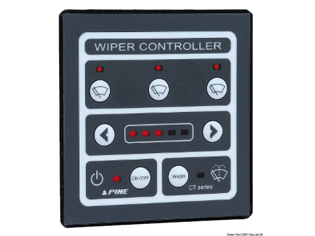 Pannello di comando per 3 tergicristalli