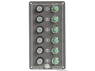 Pannello Elite 6 interruttori