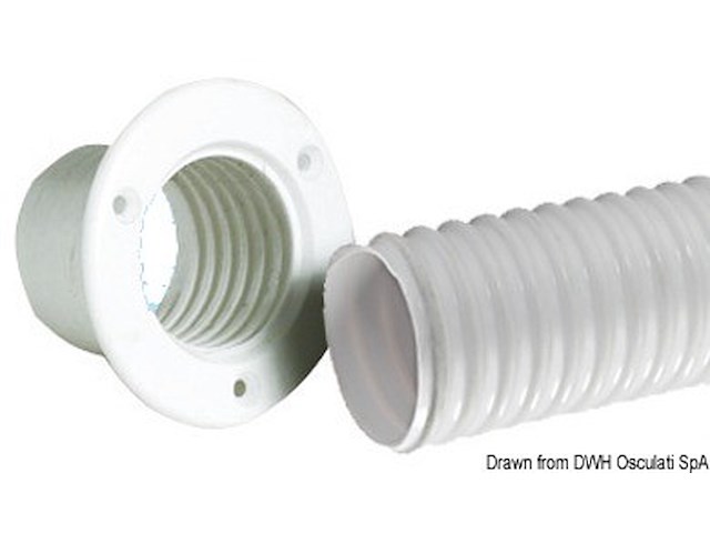 Tubo bianco rotolo 10 mt