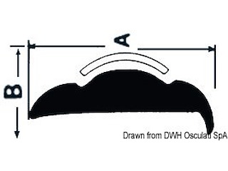 Base pesante PVC bianco per 44.480.20