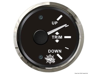 Indicatore trim 0-190 ohm nero/lucida