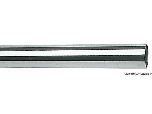 Tubo inox 30 mm x 1,5 mm x 6 m