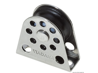 Bozzello verticale di rinvio singolo cime mm 4