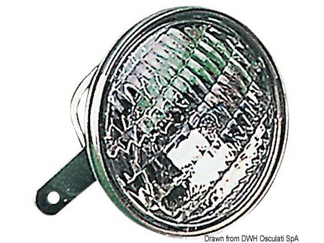 Faro inox per crocetta 12 V