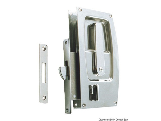 Serratura porte scorrevoli con blocco