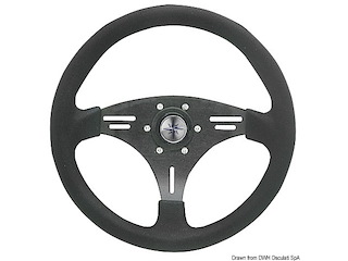 Volante Manta nero 355 mm