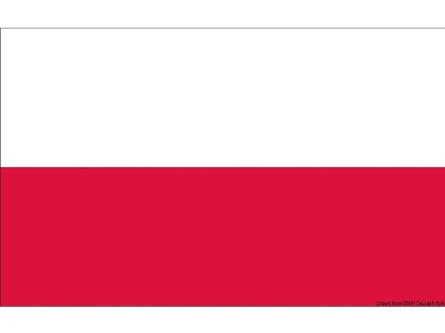 Bandiera Polonia 40 x 60 cm