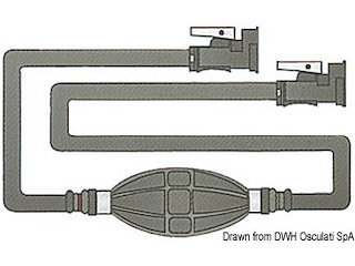 Tubazione Mercury 2 innesti femmina