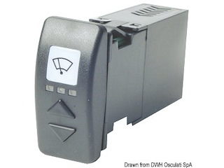 Interruttore per 1 tergicristallo 4 A