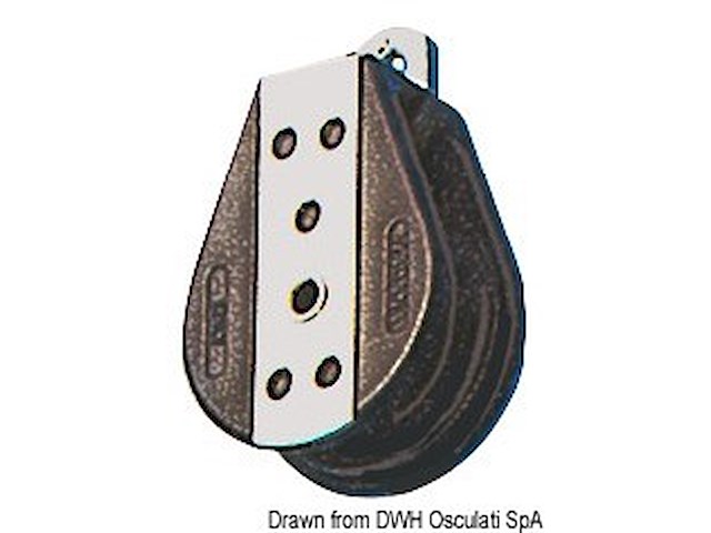 Bozzello piatto da ponte 12x57