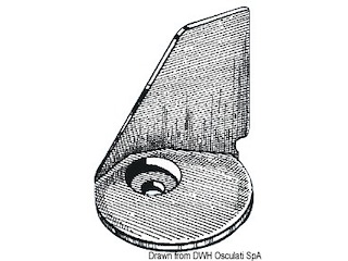 Anodo pinna Tohatsu 35/40HP