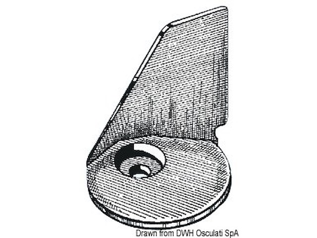 Anodo pinna Tohatsu 35/40HP