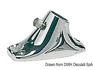 Base inox per asta 35.390.01