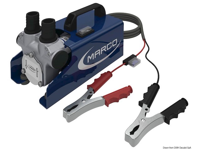 Elettropompa per travaso gasolio/olio 12 V