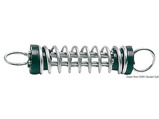 Molla ormeggio silenziata 57 x 300 mm