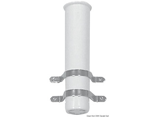 Portacanne parete bianco 41 mm