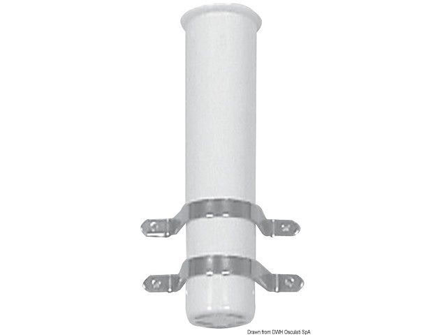 Portacanne parete bianco 41 mm