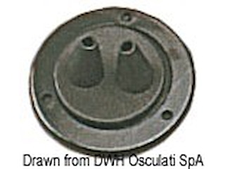 Soffietto con ghiera per cavi telecomando