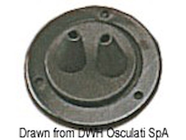 Soffietto con ghiera per cavi telecomando