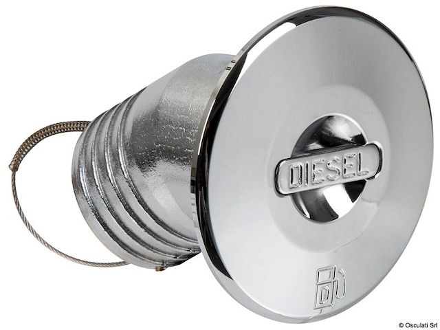 Tappo ottone cromato inclinato filo DIESEL50