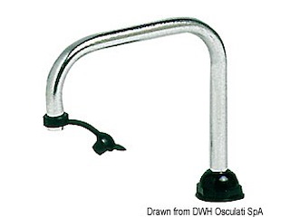 Beccuccio telescopico in alluminio e nylon