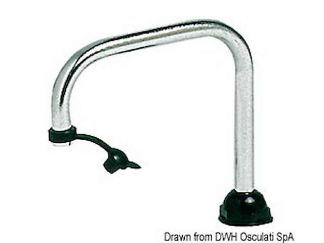 Beccuccio telescopico in alluminio e nylon