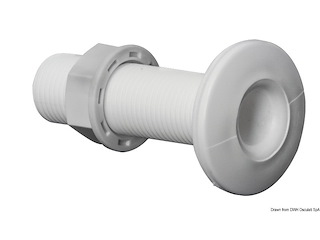 Scarico a mare plastica 1/2"