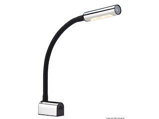 Faretto LED snodato testa letto/lettura carte