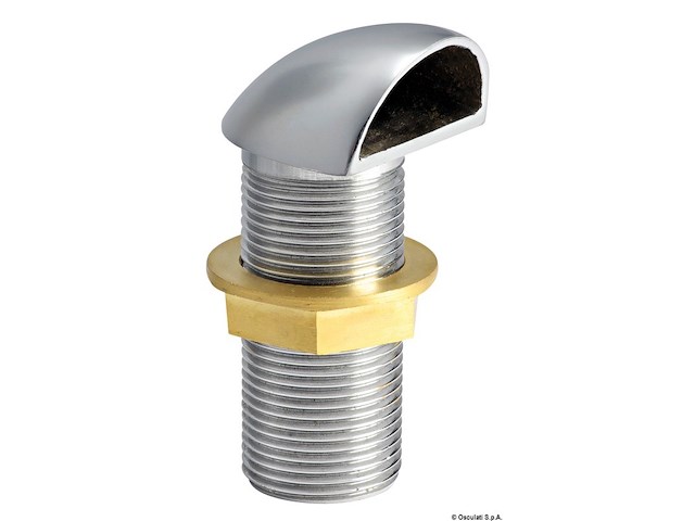 Ombrinale in ottone cromato 1/2"