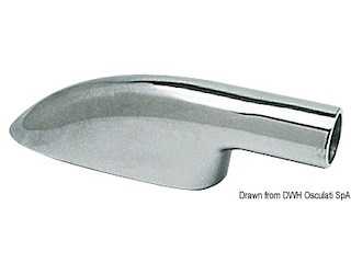 Terminale corrimano inox 22 mm