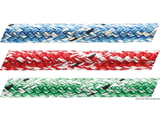 Cima Marlow Doublebraid marble color verde 6 mm