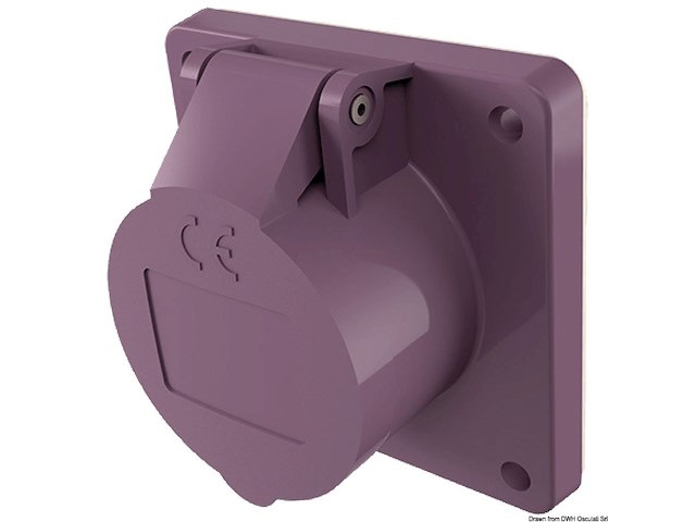 Presa/spina 12/24 V con morsetti a vite