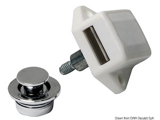 Pulsante ott. cr. 19 mm