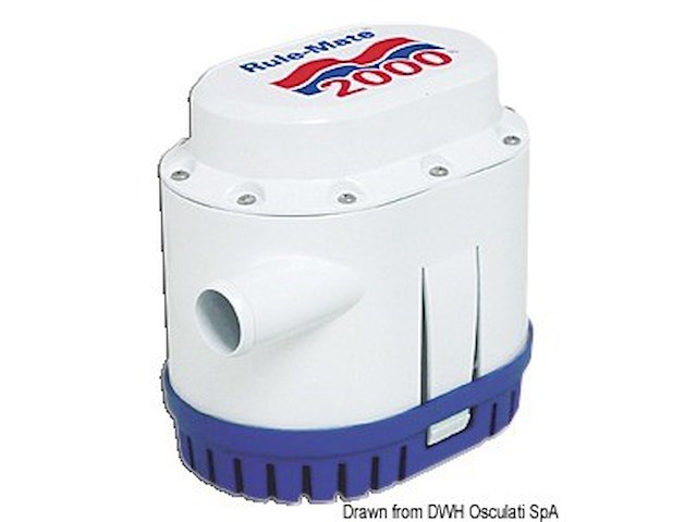 Pompa Rule automatica 129 l/min 12 V