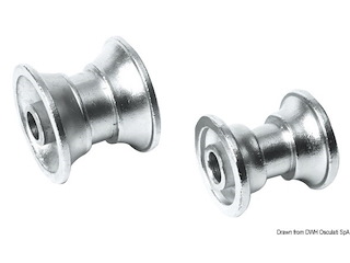 Puleggia ricambio inox x 01.339.20/01.341.96