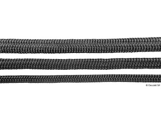 Doppia treccia Megayacht  mm 28 nera
