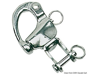 Moschettone inox spi mm 87