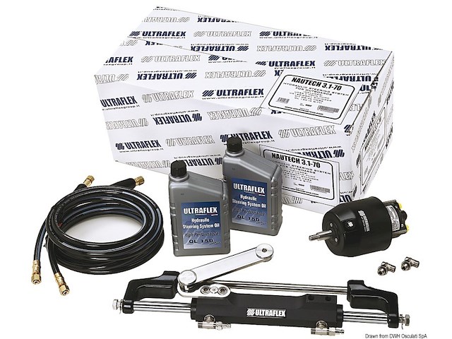 Timoneria Nautech 1 max 300 HP Cilindro OBF/1
