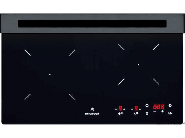 Piano cottura in vetro a gas 2 fuochi